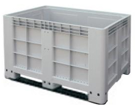 Contenedor Big Box 2 Patines 80x120x80 CTH2-H8