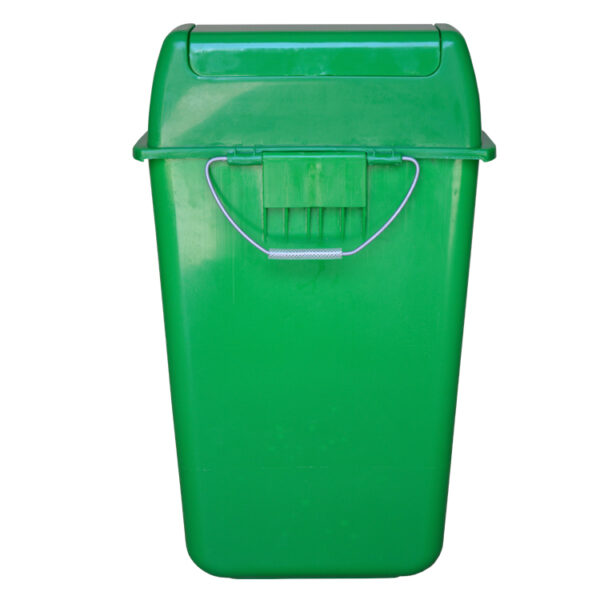 Cubo de Basura 60 litros Verde - Imagen 3