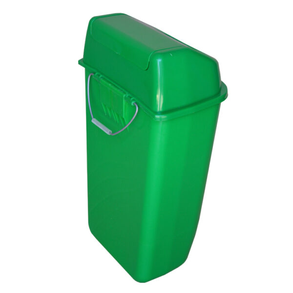 Cubo de Basura 60 litros Verde - Imagen 4