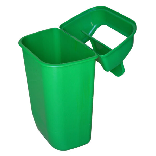Cubo de Basura 60 litros Verde - Imagen 5