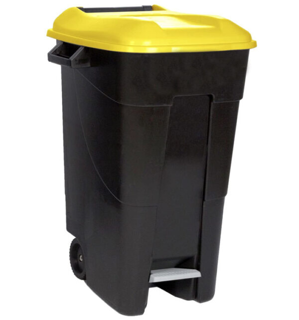 Contenedor 120 Litros con Ruedas y Pedal Ref.4230 - Imagen 3