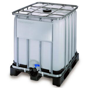 Contenedor Polietileno con Palet Plástico IBC 1000 Lts