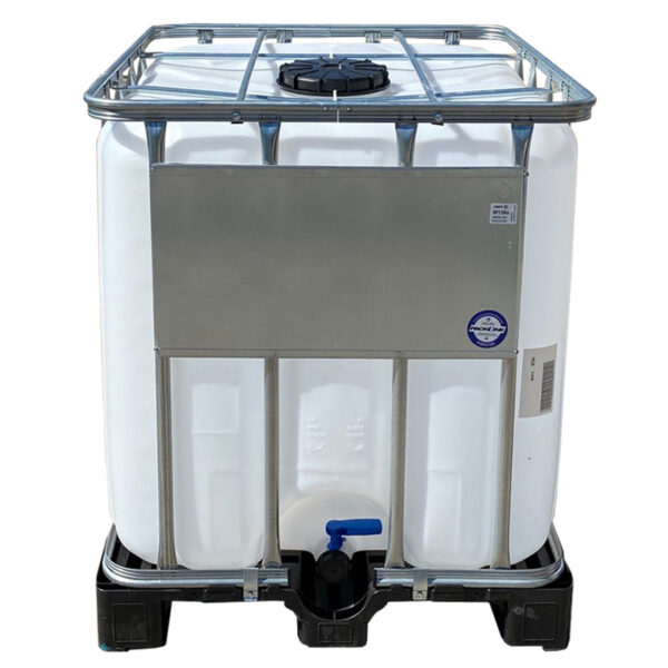 Contenedor IBC 1000 Litros con Palet de Plástico Usado - Imagen 2