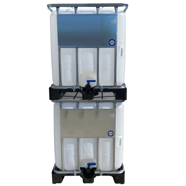 Contenedor IBC 1000 Litros con Palet de Plástico Usado - Imagen 4