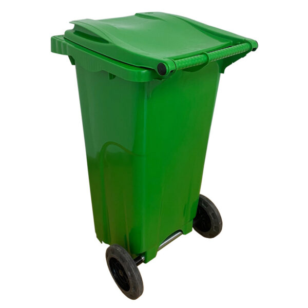 Contenedor de Basura Verde 2 Ruedas 120 litros - Imagen 5