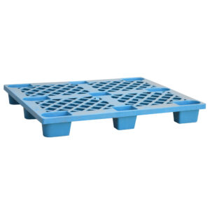 Palet Plástico Encajable Americano Azul Usado 100 x 120 x 14 cm