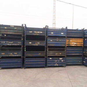 Contenedores métalicos 80x120 con puertas abatibles